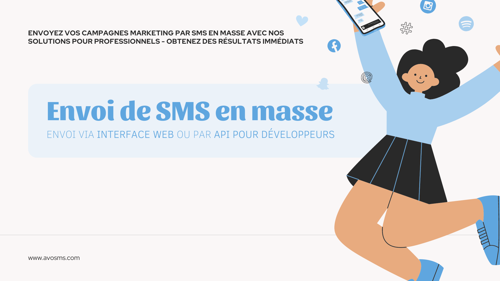 Envoi SMS en masse